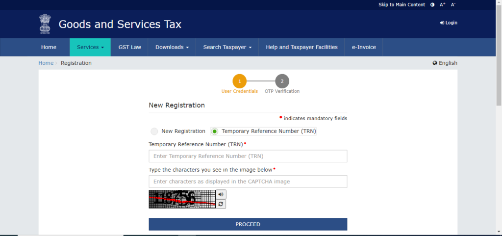 online GST Registration complete process step by step online GST Registration complete process step by step